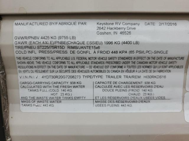 2016 KEYSTONE HIDEOUT #3275476719