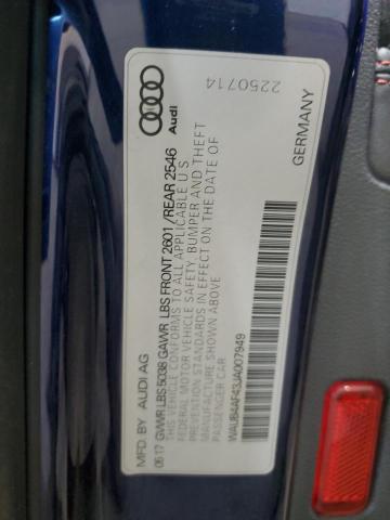 2018 AUDI S4 PREMIUM #3293306434