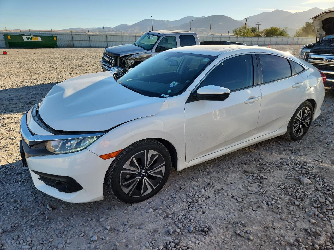 Lot #3270792479 2018 HONDA CIVIC EXL