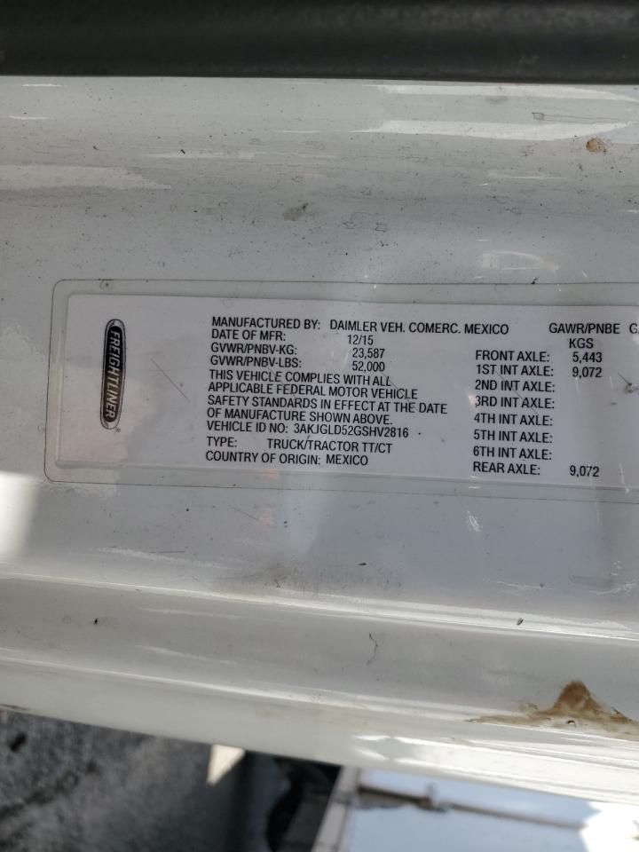 Lot #3278616934 2016 FREIGHTLINER CASCADIA 1