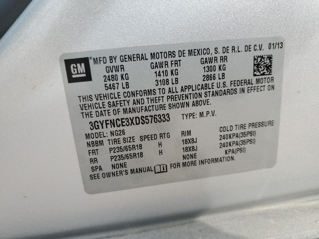 CADILLAC SRX LUXURY COLLECTION