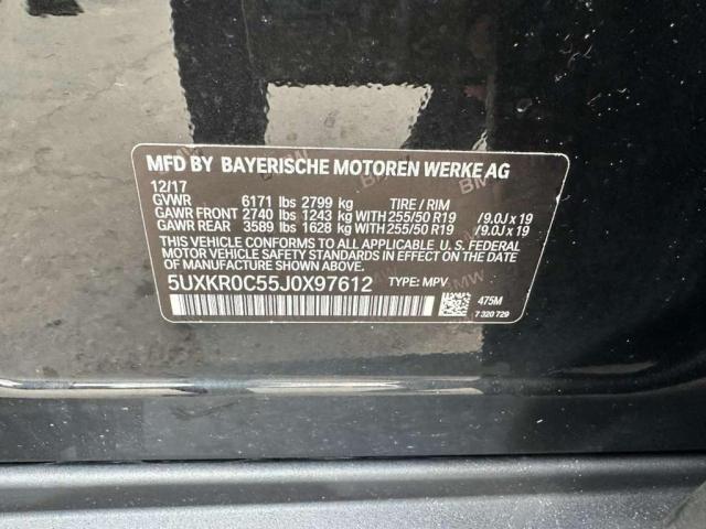 2018 BMW X5 XDRIVE3 #3276386713