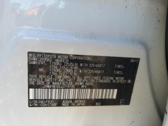 2018 TOYOTA RAV4 LE - JTMBFREVXJJ719770