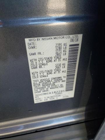 2018 NISSAN MURANO S #3286711321