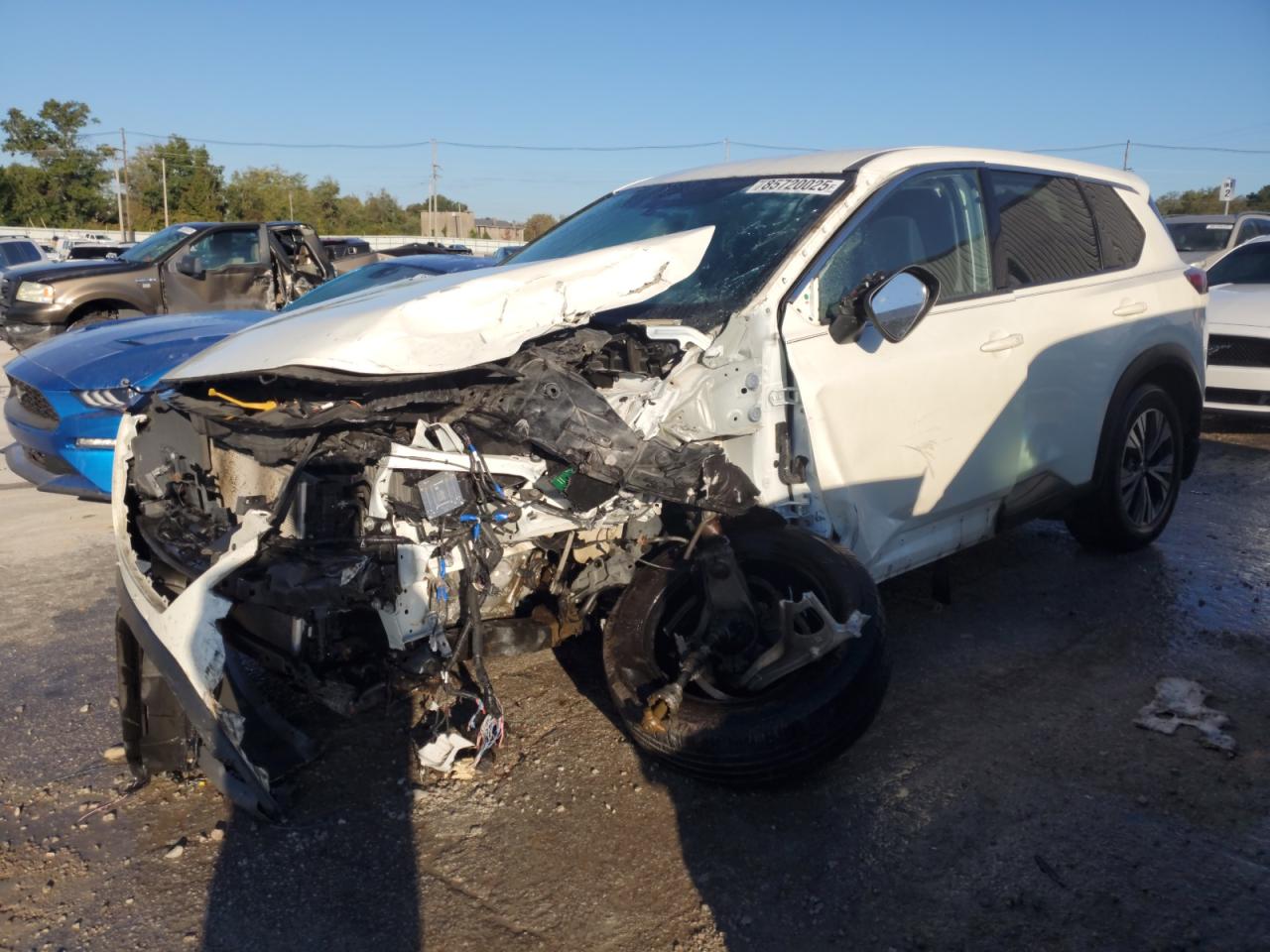 Lot #3302693013 2021 NISSAN ROGUE SV