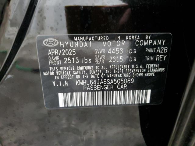 2025 HYUNDAI SONATA SEL KMHL64JA8SA505089