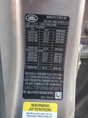 2022 LAND ROVER DISCOVERY #3303903733