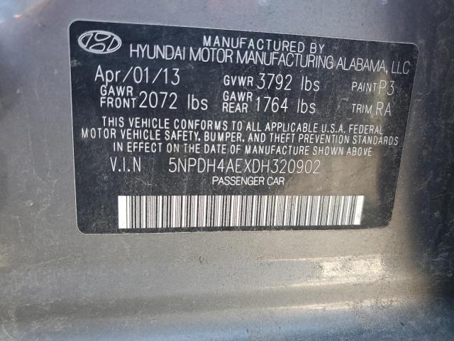 2013 HYUNDAI ELANTRA GL - 5NPDH4AEXDH320902