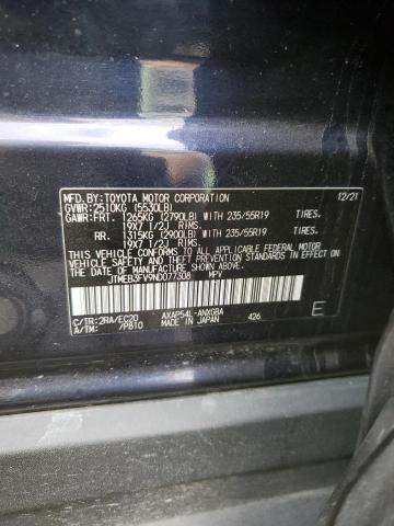 2022 TOYOTA RAV4 PRIME XSE JTMEB3FV9ND077308