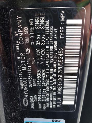 2023 HYUNDAI PALISADE C - KM8R7DGE2PU582452