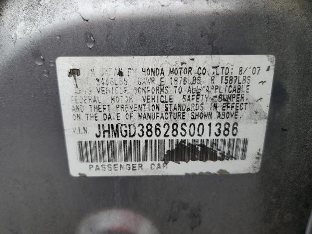 2008 HONDA FIT SPORT #3271695348