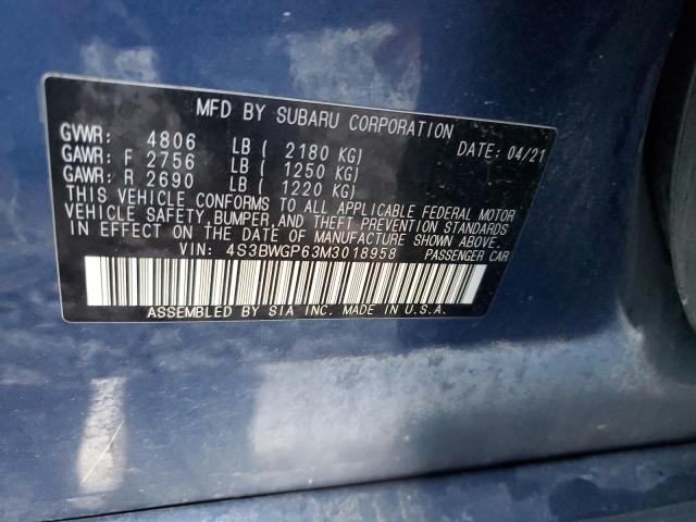 2021 SUBARU LEGACY TOU 4S3BWGP63M3018958