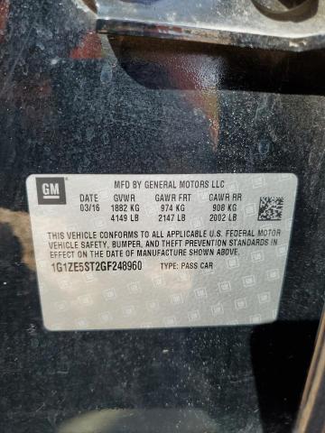 2016 CHEVROLET MALIBU LT #3302790925