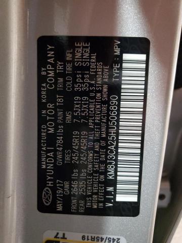 2017 HYUNDAI TUCSON LIM - KM8J3CA25HU506890