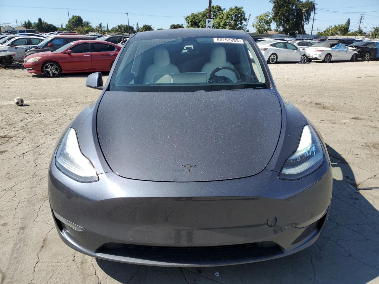 Lot #3301732329 2021 TESLA MODEL Y