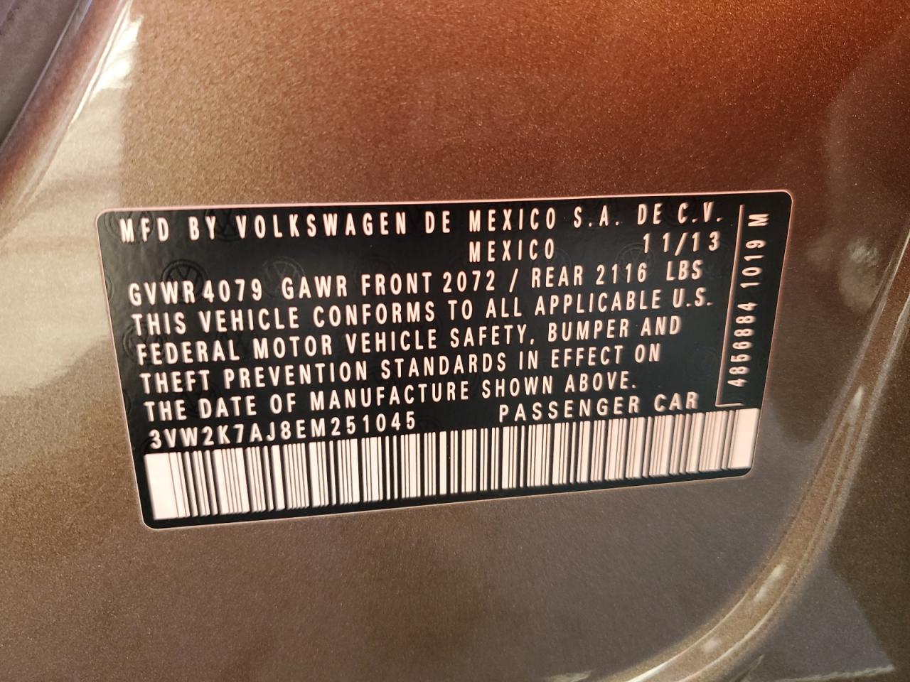 VOLKSWAGEN JETTA BASE