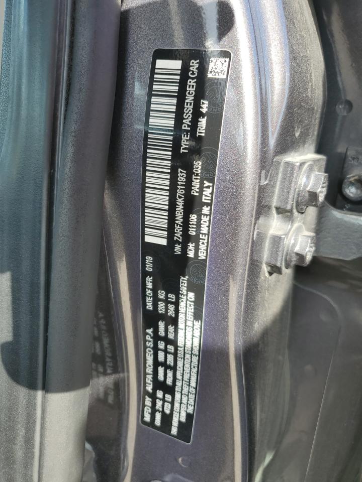 ALFA ROMEO GIULIA TI