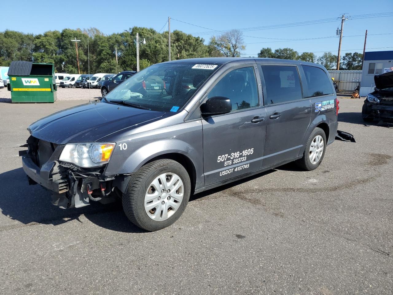 Lot #3287647013 2018 DODGE GRAND CARAVAN SE