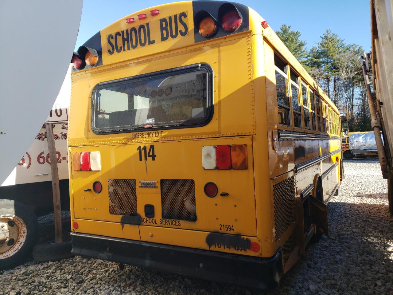 Lot #3274126467 2012 THOMAS SAF-T-LINER HDX