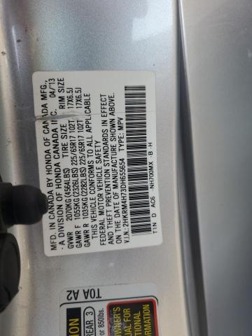 2013 HONDA CR-V EXL #3285012950