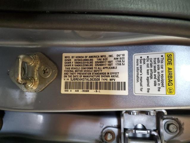 2010 HONDA CR-V LX - 5J6RE4H37AL063508