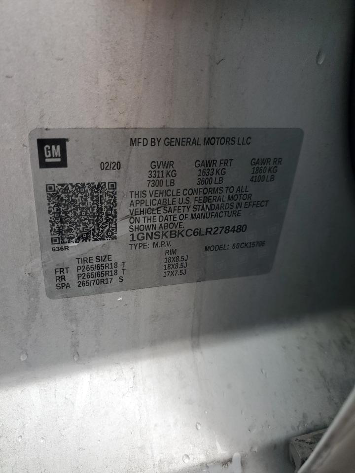 CHEVROLET TAHOE K1500 LT