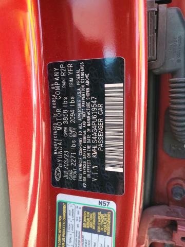 2023 HYUNDAI ELANTRA SE - KMHLS4AG4PU619547