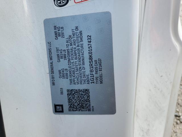 2019 CHEVROLET CAMARO LS #3278789628