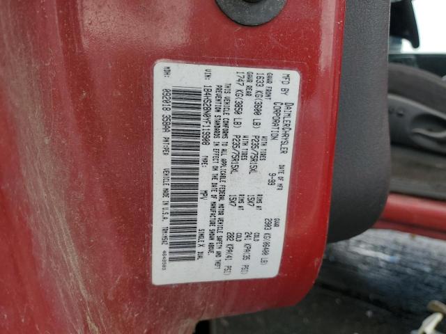 2000 DODGE DURANGO #3278748607