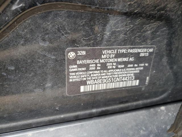 2016 BMW 328 I SULE - WBA8E9G51GNT44313