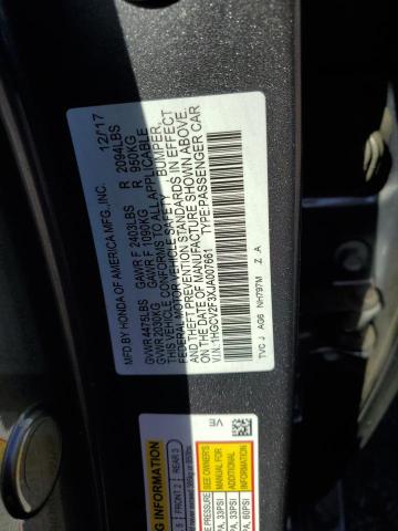 2018 HONDA ACCORD SPO - 1HGCV2F3XJA007661