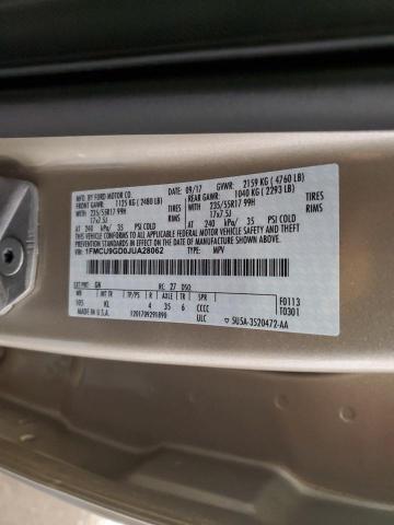 2018 FORD ESCAPE SE #3282517892