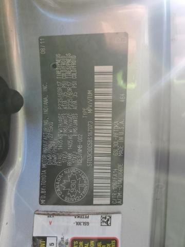 2011 TOYOTA SIENNA - 5TDZK3DC5BS167073