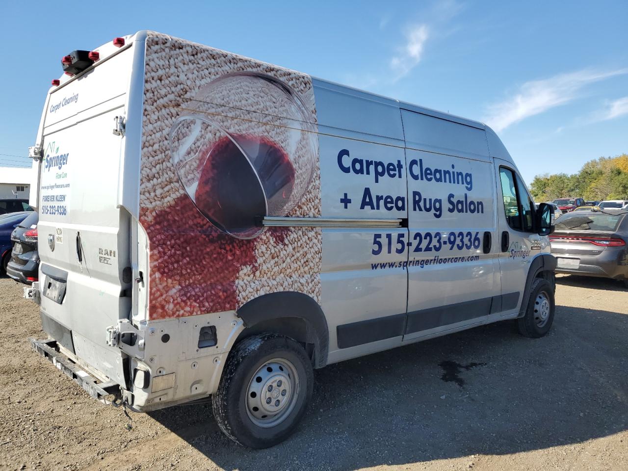 Lot #3301772328 2021 RAM PROMASTER