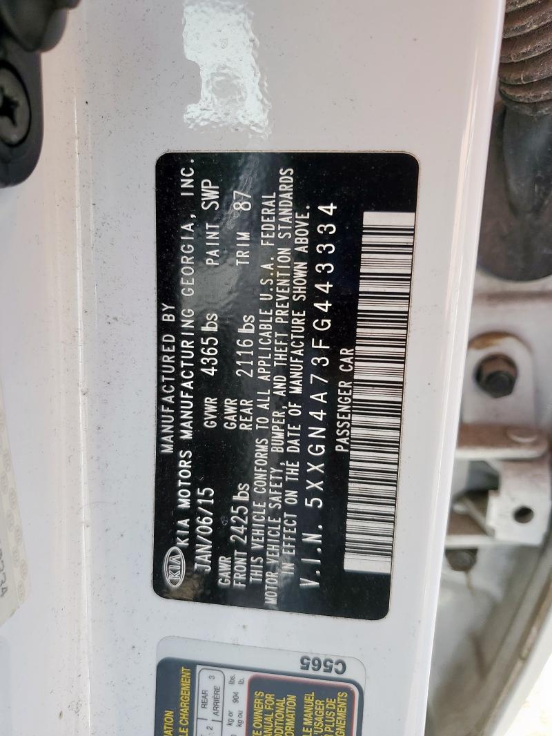 2015 KIA OPTIMA EX - 5XXGN4A73FG443334