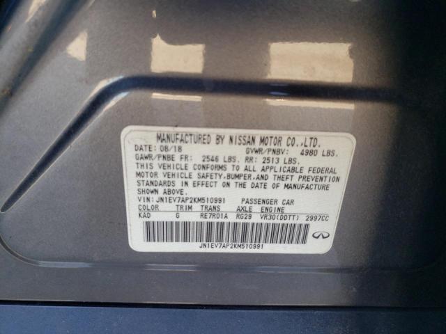 2019 INFINITI Q50 LUXE #3297962810