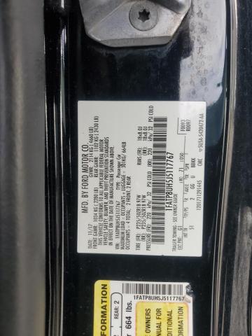 2018 FORD MUSTANG #3309123156