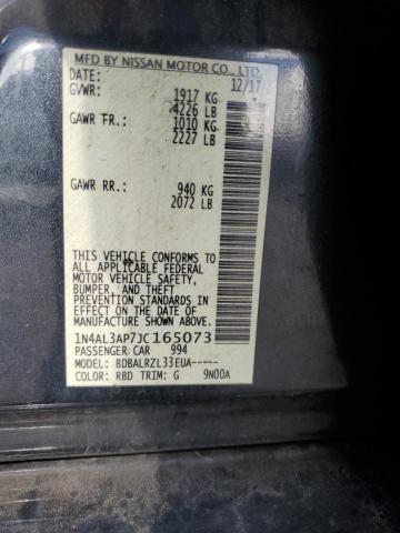 2018 NISSAN ALTIMA 2.5 #3301987425