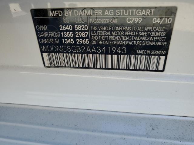 2010 MERCEDES-BENZ S 550 4MAT #3309438999