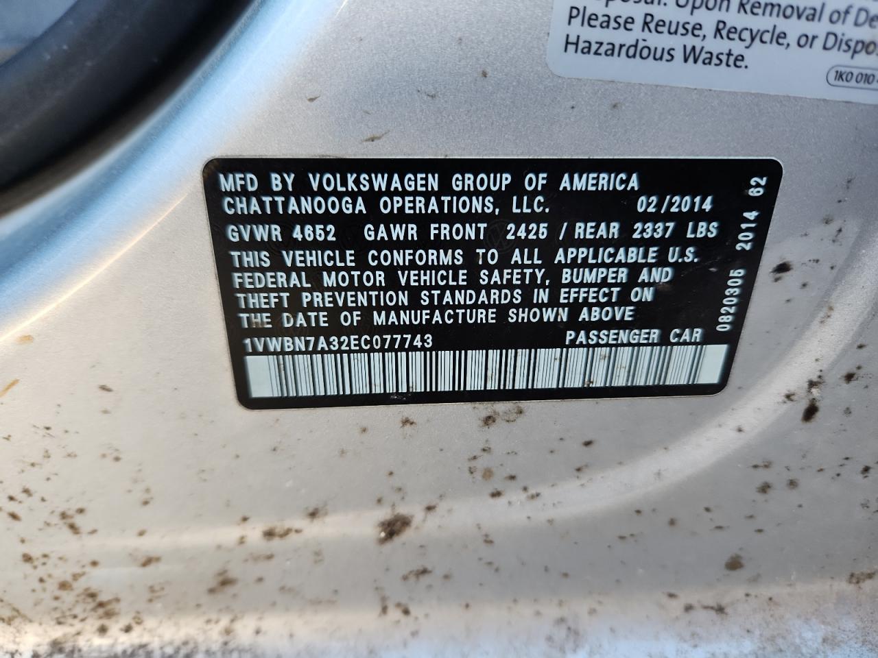 VOLKSWAGEN PASSAT SE