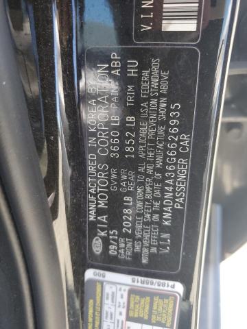 2016 KIA RIO EX KNADN4A36G6626935