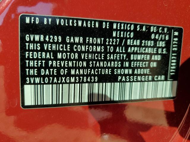 2016 VOLKSWAGEN JETTA SEL 3VWL07AJXGM378439