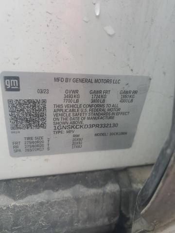 2023 CHEVROLET SUBURBAN K - 1GNSKCKD3PR332130