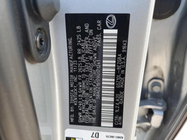 2024 LEXUS ES 350 BAS #3296989853