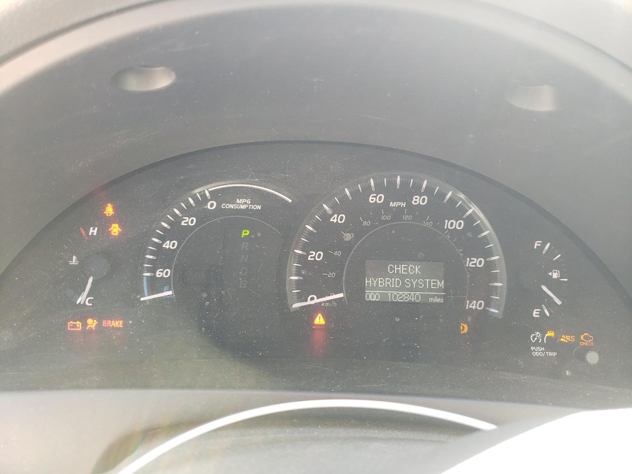 Lot #3302707010 2009 TOYOTA CAMRY HYBR