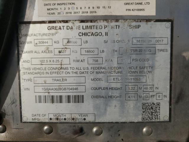 2016 GREAT DANE REFER #3284913973