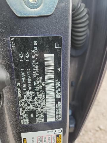 2016 TOYOTA 4RUNNER SR - JTEBU5JR8G5309537