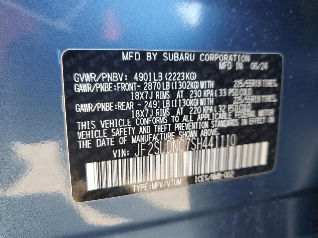 2025 SUBARU FORESTER L #3302500759