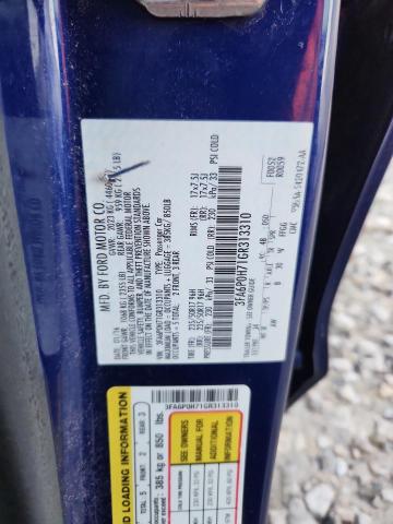 2016 FORD FUSION SE - 3FA6P0H71GR313310