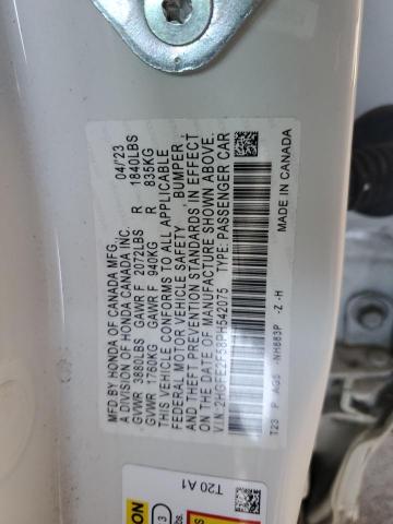 2023 HONDA CIVIC SPORT - 2HGFE2F58PH542075